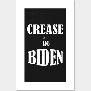 Crease in bidens Posters and Art